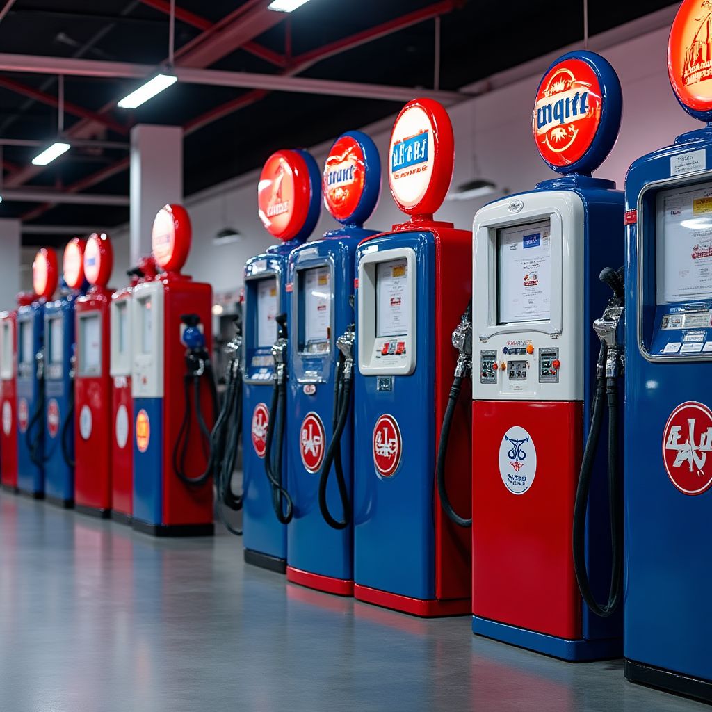 Surtidores de combustible YPF